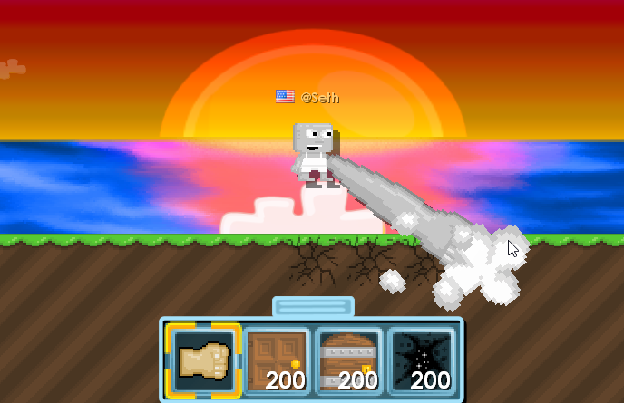 Block punching working