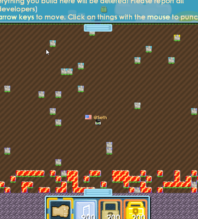 Early world corruption caused by a lock