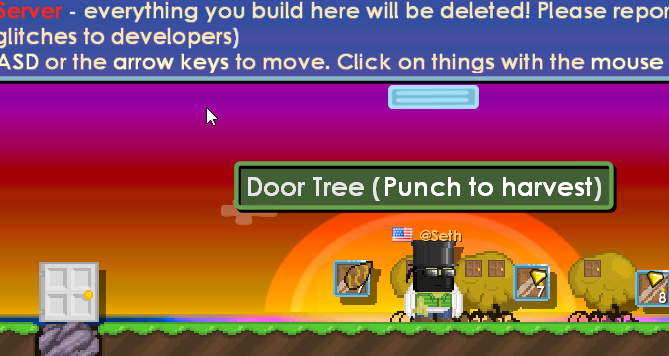 Seeds and trees working