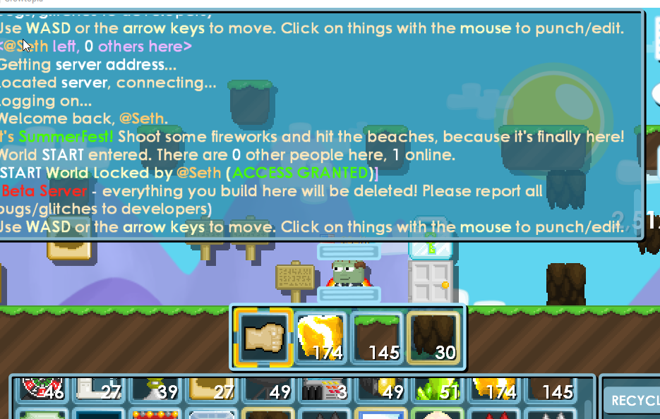 First successfully saved world