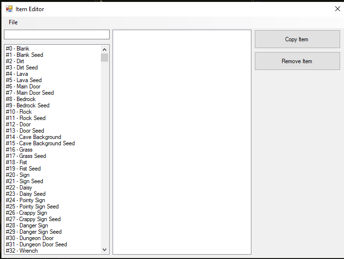 Custom 2015 Growtopia items.dat file generated from scratch