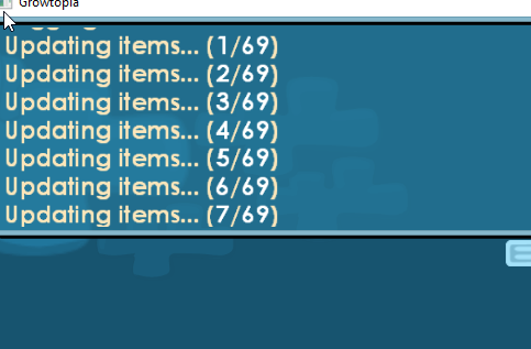 2015 Growtopia client successfully loading the custom items.dat