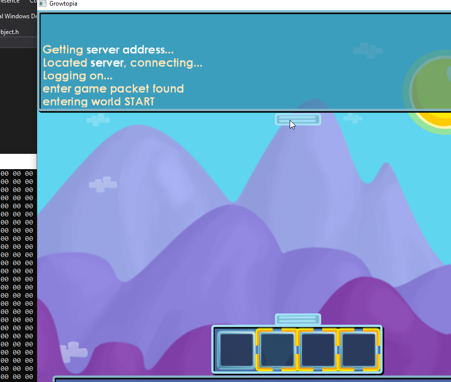 First world successfully loaded by the 2015 client